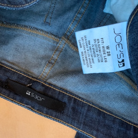 Joe’s Jeans wide leg jeans size 28 - Picture 4 of 6